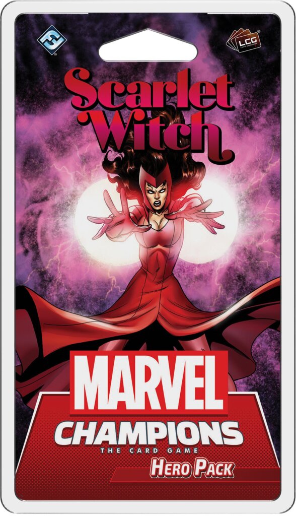 Marvel Champions: The Card Game – Scarlet Witch Hero Pack board game cover