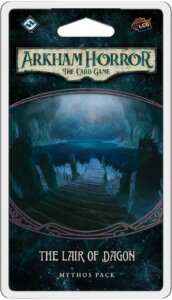 Arkham Horror: The Card Game – The Lair of Dagon: Mythos Pack board game cover