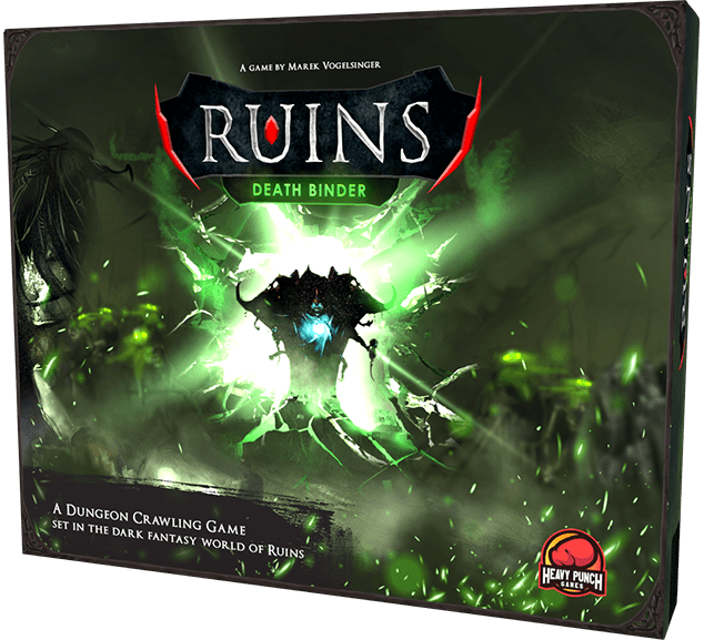 Ruins: Death Binder board game cover