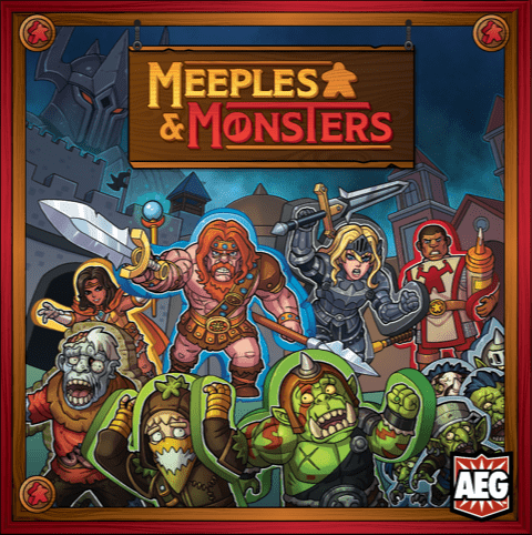 Meeples & Monsters board game cover