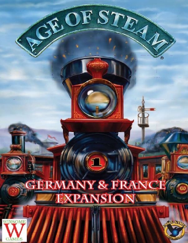 Age of Steam Expansion: Germany & France board game cover