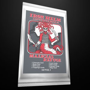 Iron Helm: Adventure Pack #6 – Malicia’s Refuge board game cover