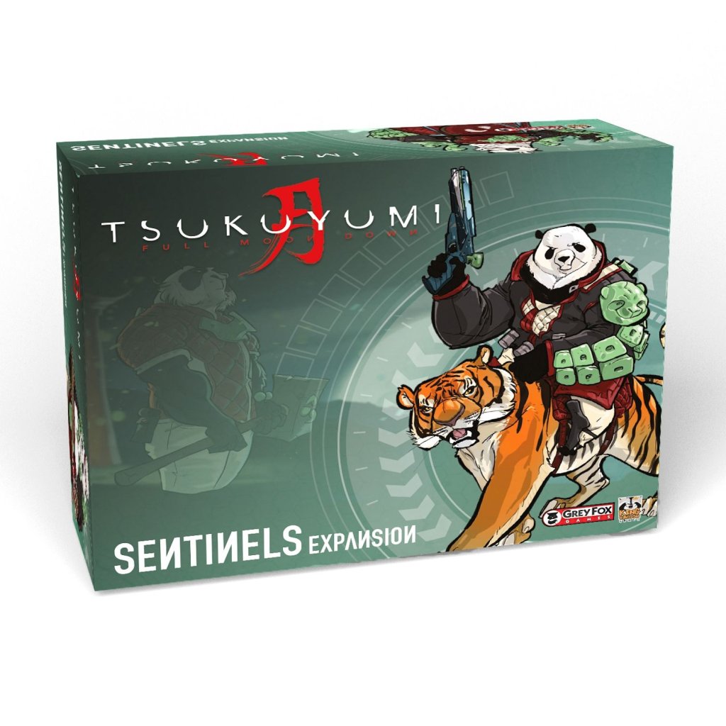 Tsukuyumi: Full Moon Down – Sentinels Expansion board game cover