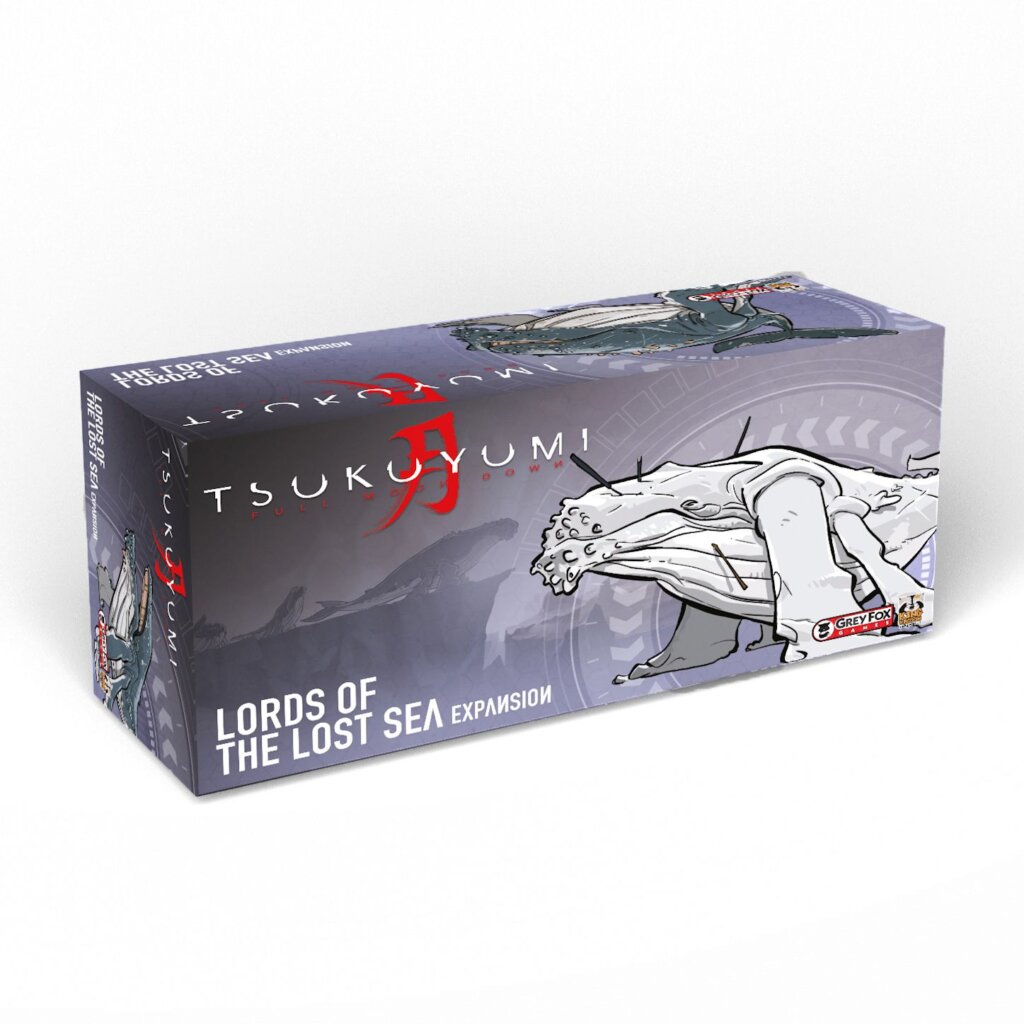 Tsukuyumi: Full Moon Down – Lords of the Lost Sea Expansion board game cover