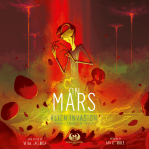 On Mars: Alien Invasion board game cover
