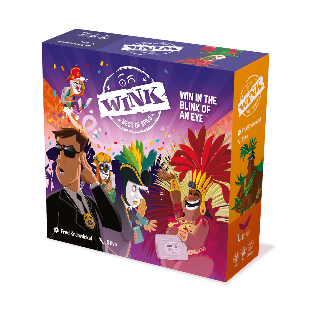 Wink: Nest of Spies board game cover