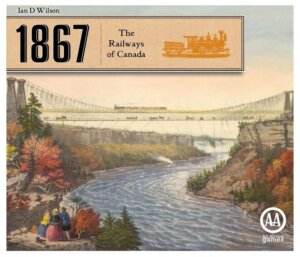 1867: The Railways of Canada board game cover