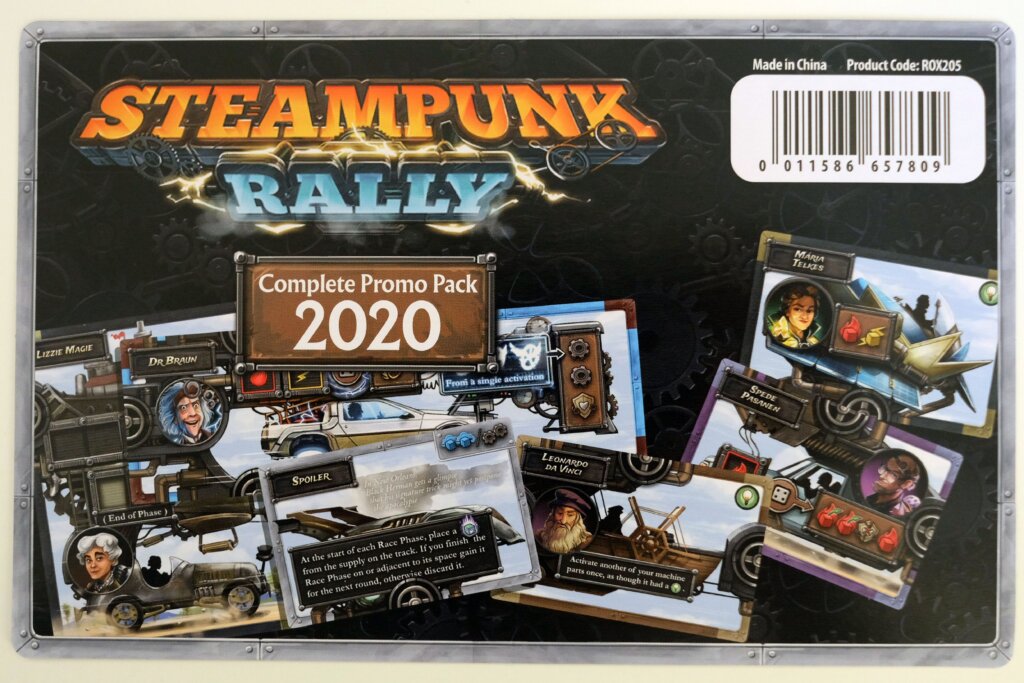 Steampunk Rally: Complete Promo Pack 2020 board game cover