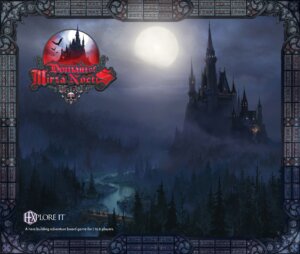 HEXplore It: The Domain of Mirza Noctis board game cover
