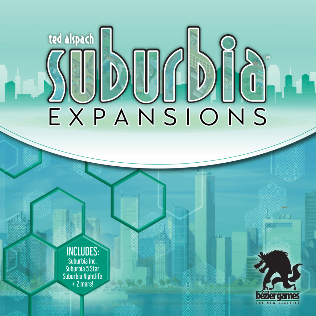 Suburbia: Expansions (Second Edition) board game cover