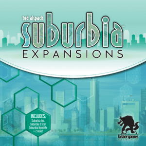 Suburbia: Expansions (Second Edition) board game cover