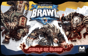 Super Fantasy Brawl: Circle of Blood board game cover