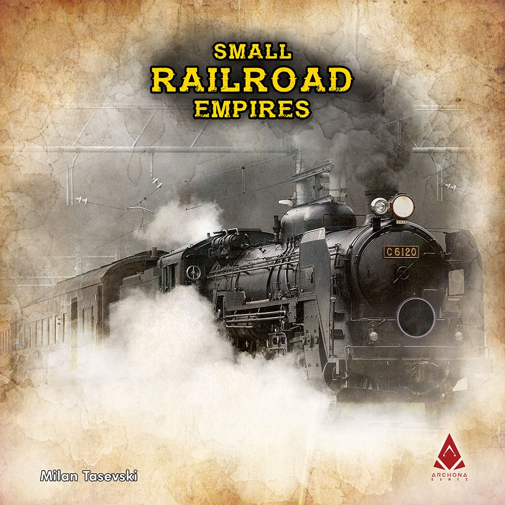 Small Railroad Empires board game cover