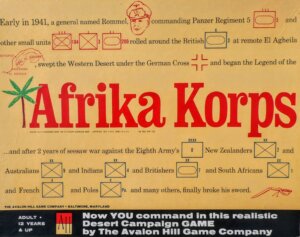 Afrika Korps board game cover