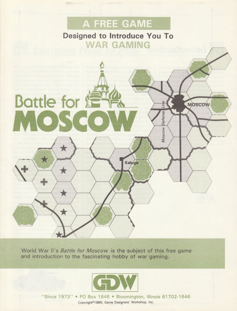 Battle for Moscow board game cover