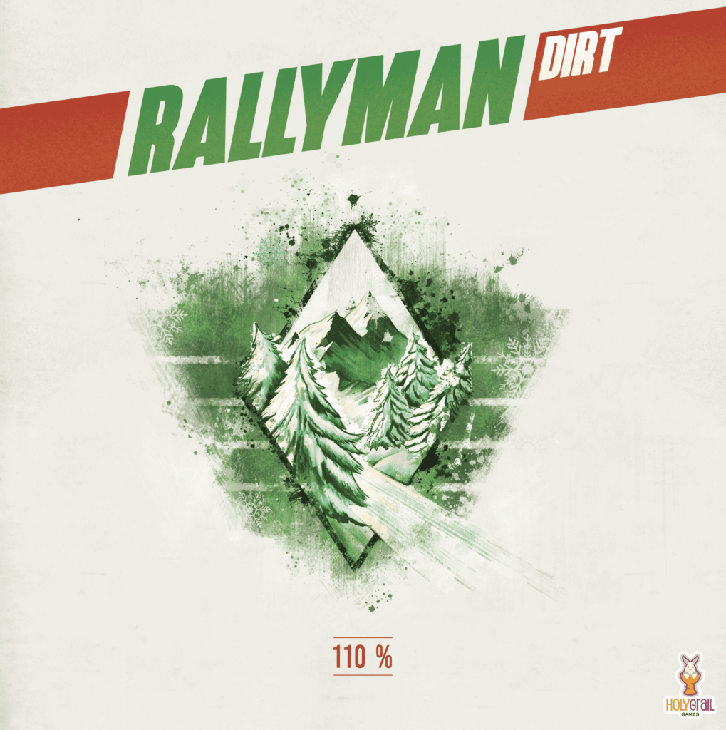 Rallyman: DIRT – 110% board game cover