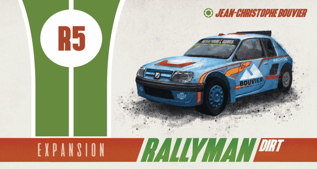 Rallyman: DIRT – R5 board game cover