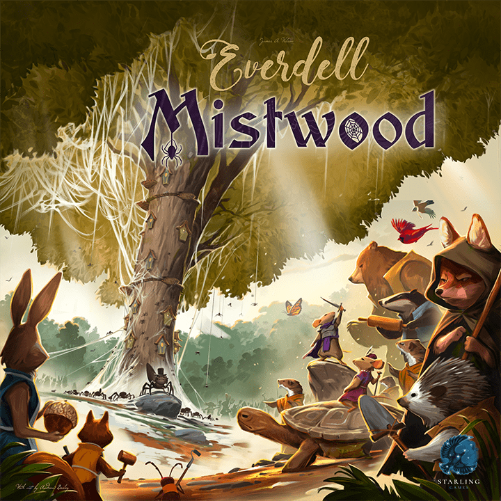 Everdell: Mistwood board game cover