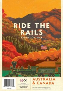 Ride the Rails: Australia & Canada board game cover
