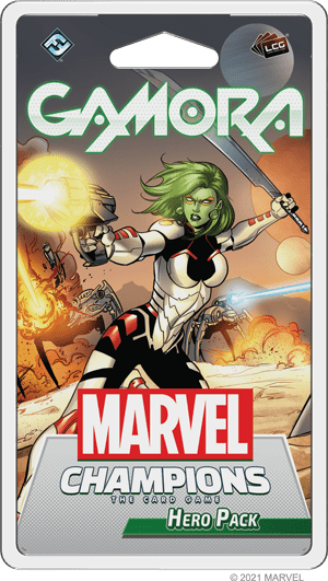 Marvel Champions: The Card Game – Gamora Hero Pack board game cover