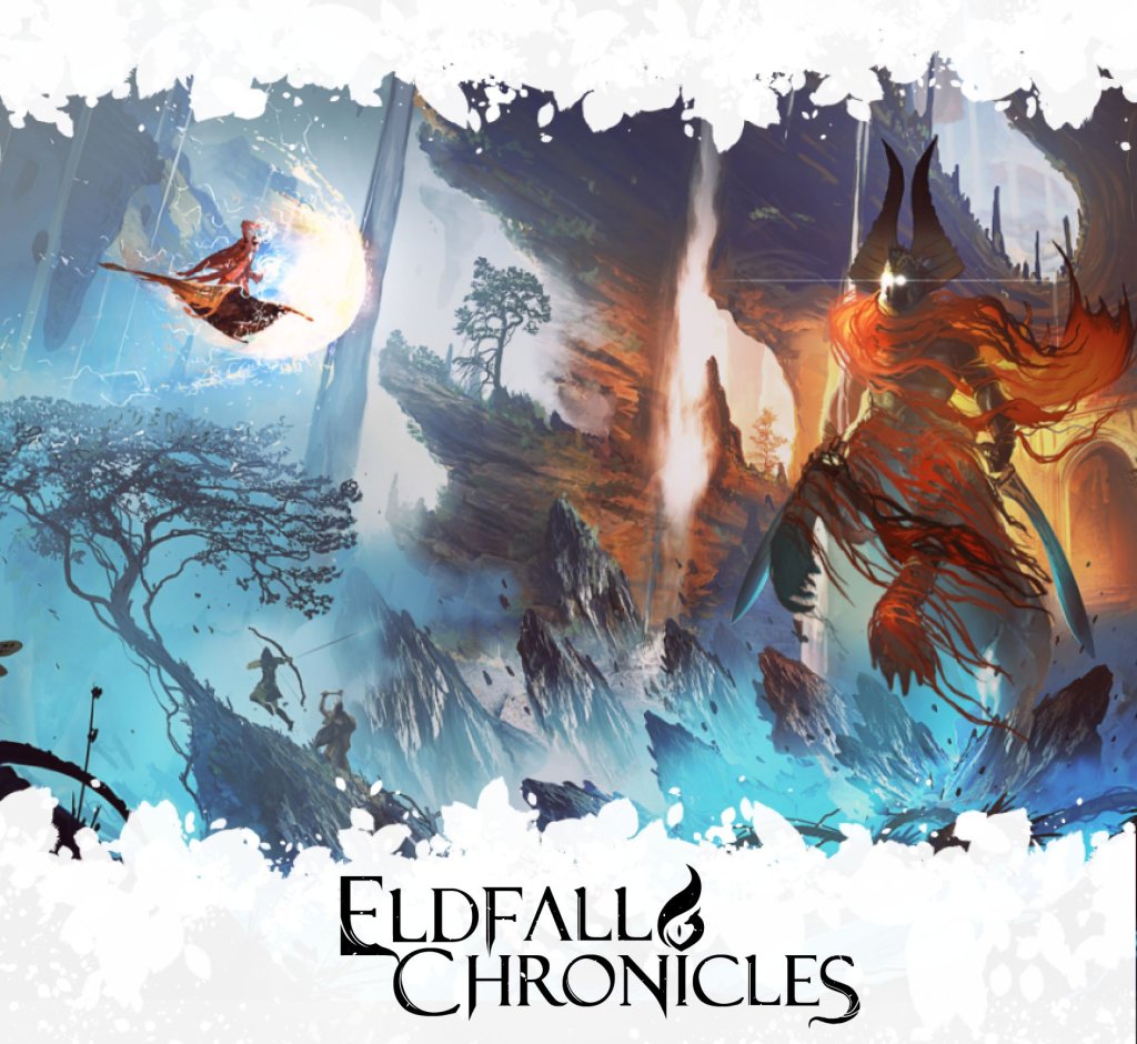 Eldfall Chronicles board game cover