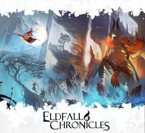 Eldfall Chronicles board game cover