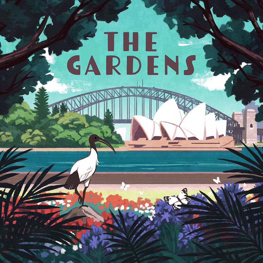 The Gardens board game cover