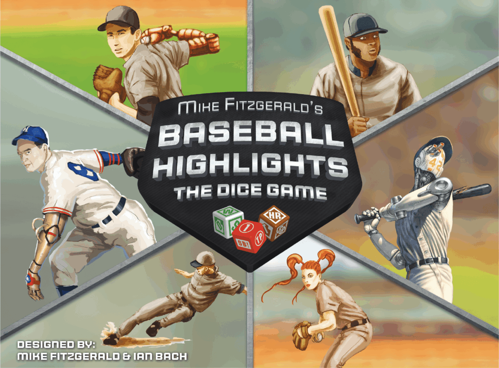 Baseball Highlights: The Dice Game board game cover