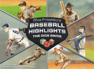 Baseball Highlights: The Dice Game board game cover