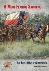 A Most Fearful Sacrifice: The Three Days of Gettysburg board game cover