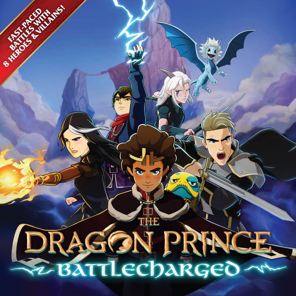 The Dragon Prince: Battlecharged board game cover