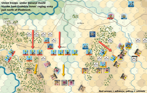 Battles For the Shenandoah: A Death Valley Expansion board game cover