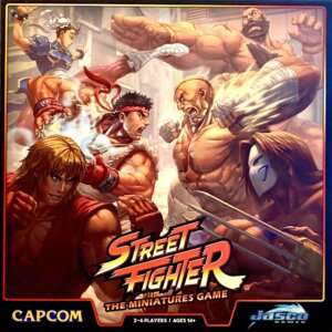 Street Fighter: The Miniatures Game board game cover