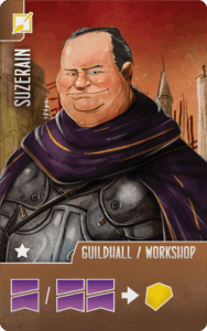 Architects of the West Kingdom: Suzerain board game cover