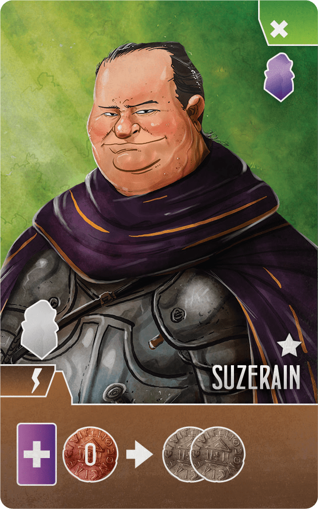 Paladins of the West Kingdom: Suzerain board game cover