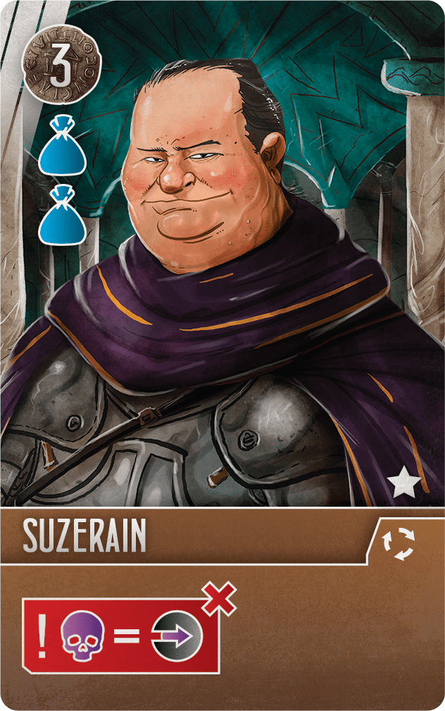 Viscounts of the West Kingdom: Suzerain board game cover
