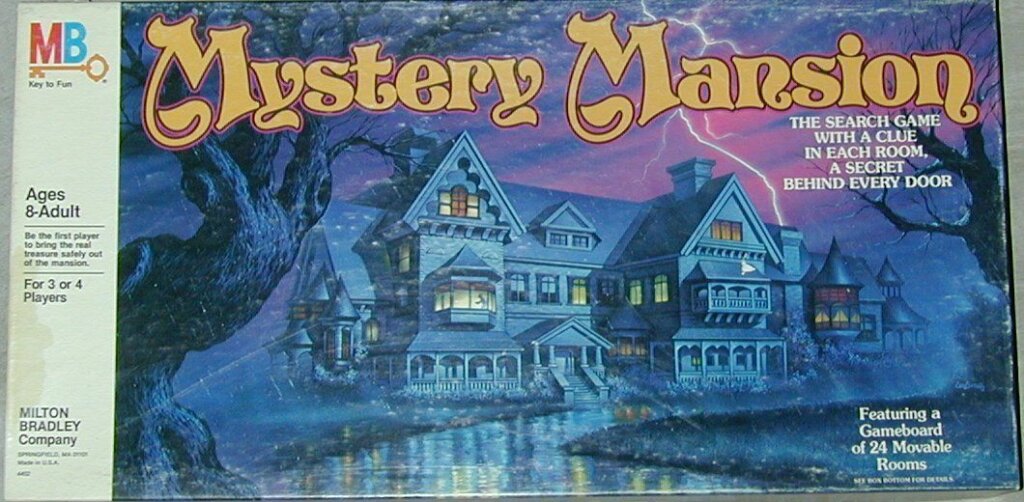 Mystery Mansion board game cover