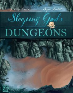 Sleeping Gods: Dungeons board game cover