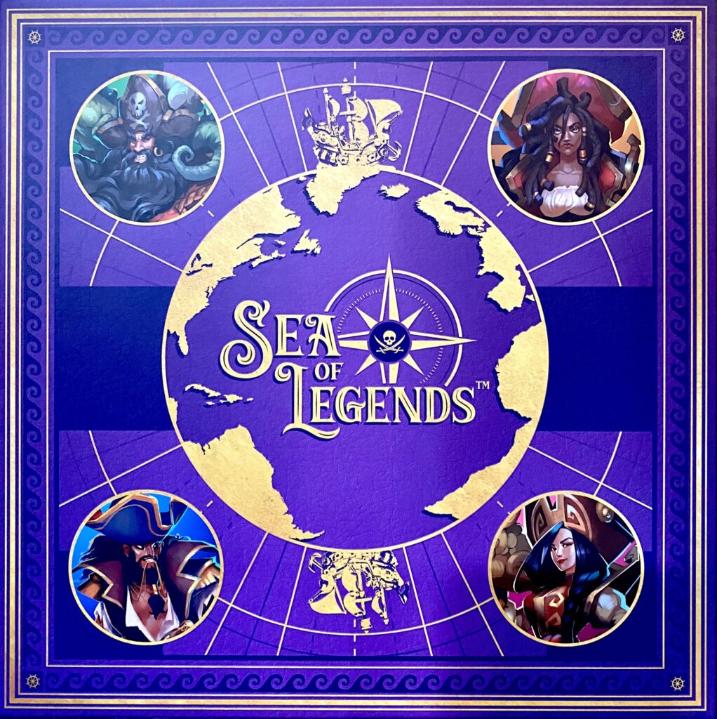 Sea of Legends: Rise of the Ancients board game cover