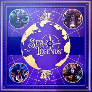 Sea of Legends: Rise of the Ancients board game cover