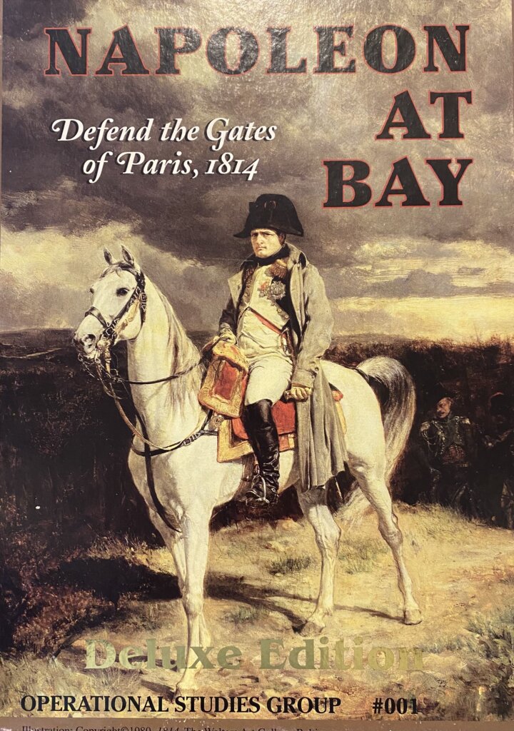 Napoleon at Bay: Defend the Gates of Paris, 1814 board game cover