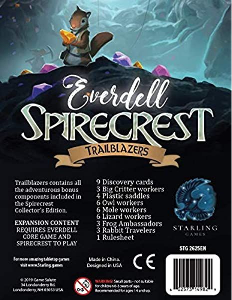 Everdell: Spirecrest – Trailblazers Pack board game cover