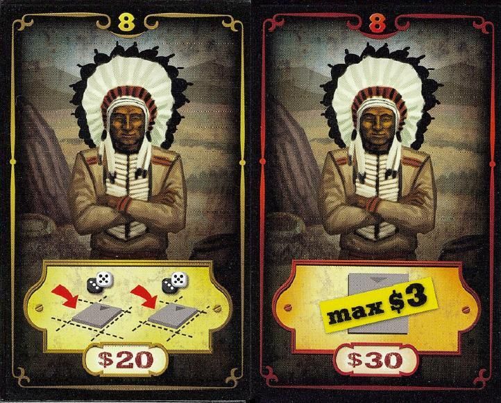 Carson City: The Indian board game cover