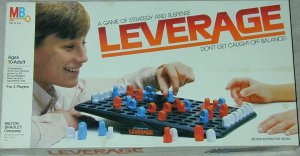 Leverage board game cover