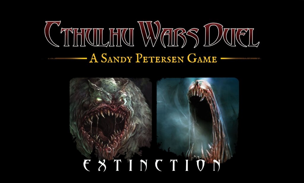 Cthulhu Wars: Duel – Extinction board game cover