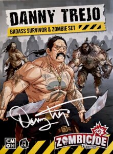 Zombicide (2nd Edition): Danny Trejo – Badass Survivor and Zombie Set board game cover