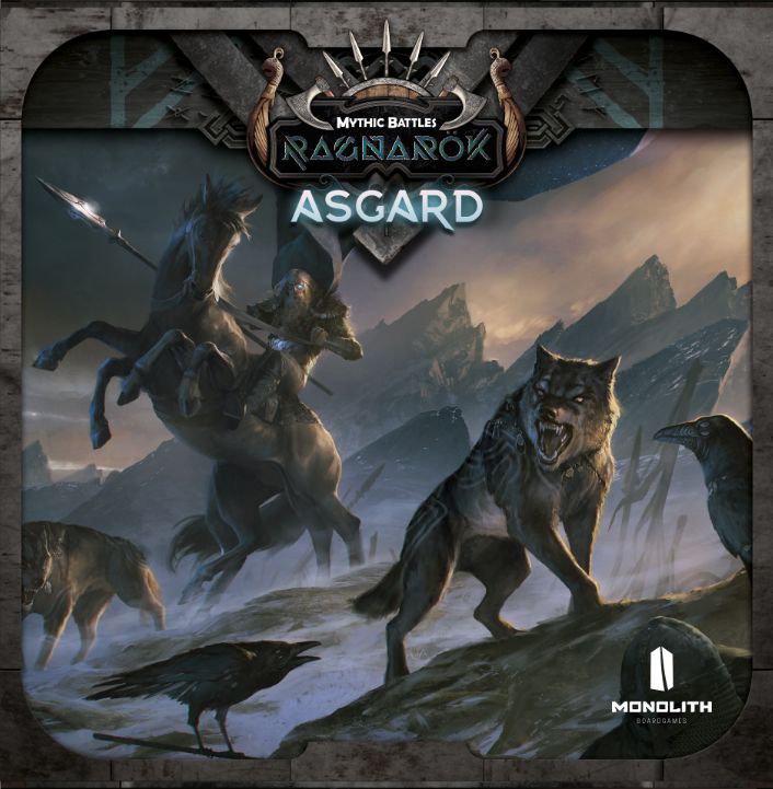 Mythic Battles: Ragnarök – Asgard board game cover