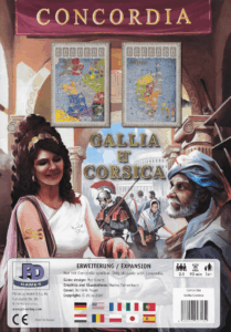 Concordia: Gallia / Corsica board game cover