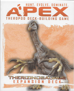 Apex Theropod Deck-Building Game: Therizinosaurus Expansion Deck board game cover