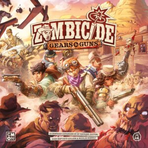 Zombicide: Undead or Alive – Gears & Guns board game cover